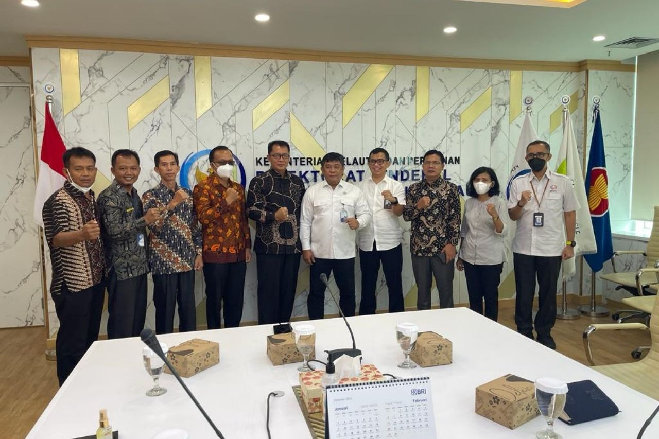 Kembangkan Potensi Perikanan dan Wisata Bahari, Bupati Kunjungi KKP RI