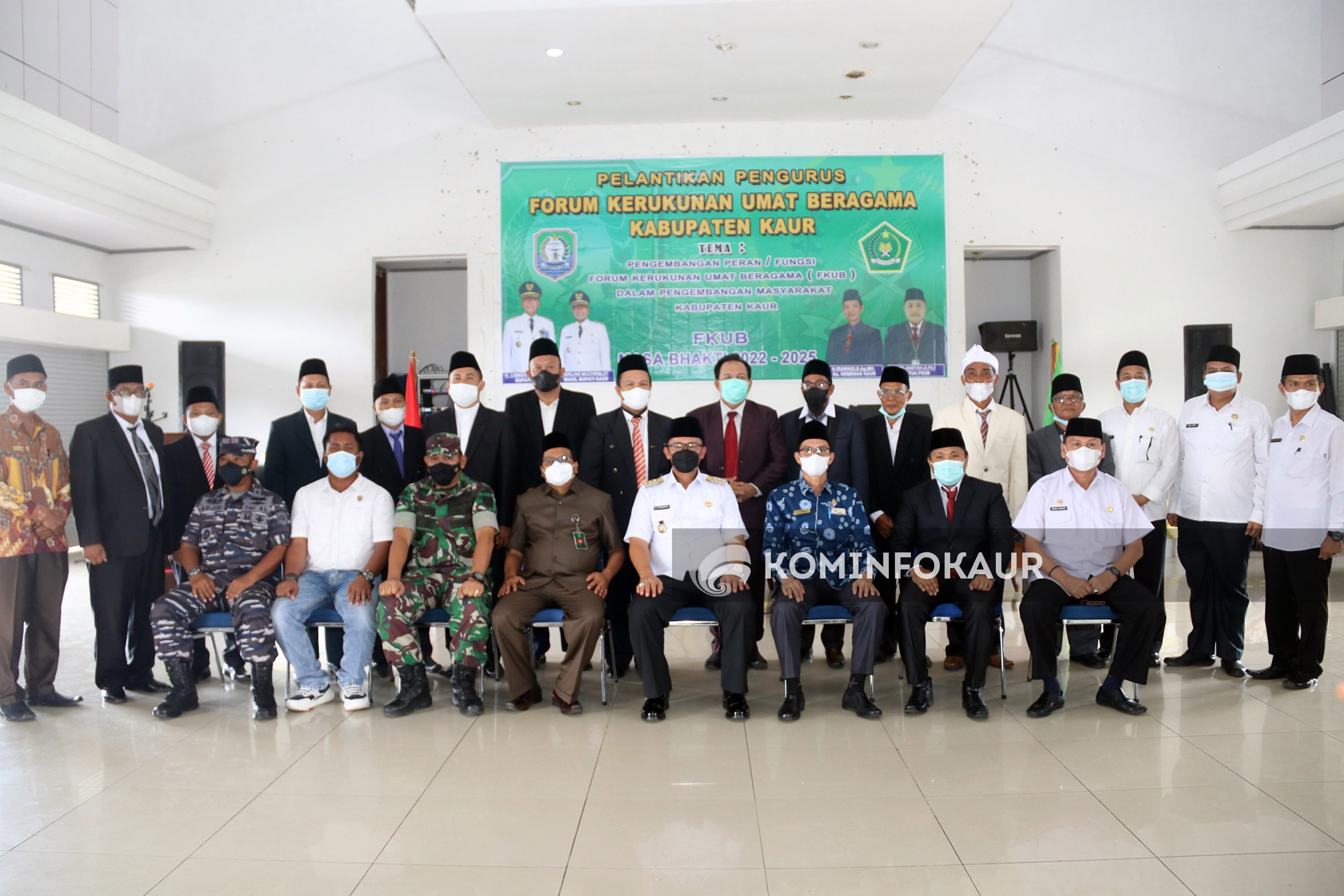 Pengurus FKUB Kabupaten Kaur Periode 2022 – 2025 Resmi Dilantik