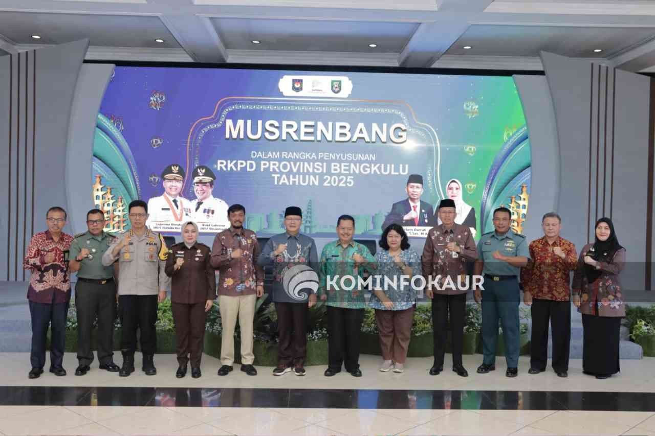 Ini Hasil Kesepakatan Musrembang RKPD Provinsi Bengkulu Tahun 2025