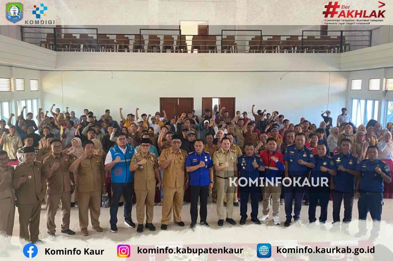 Antisipasi Bahaya Kebakaran, Dinas Damkar Kaur Gelar Sosialisasi dan Edukasi kepada Masyarakat 