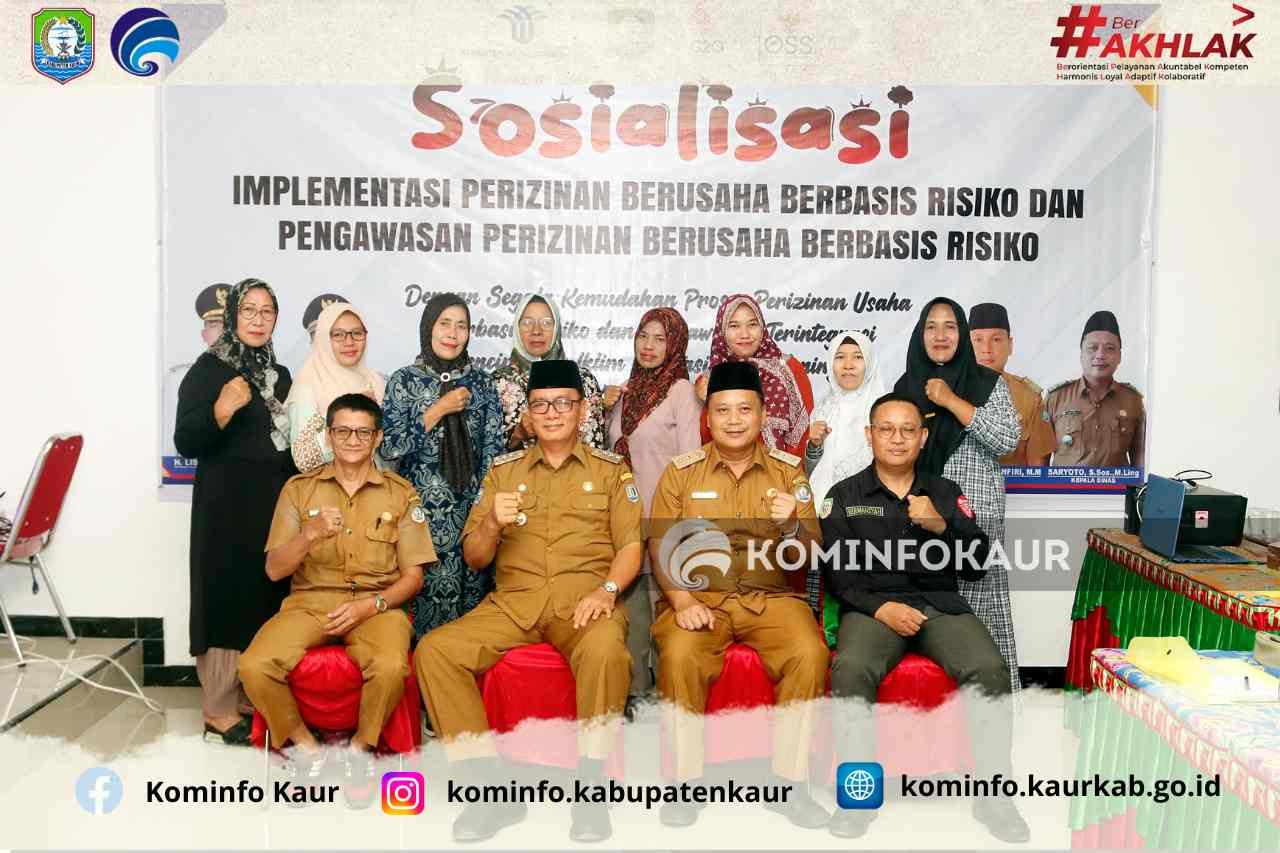 40  Pelaku Usaha Ikuti Bimtek  dan Sosialisasi Implementasi Perizinan Berusaha Berbasis Risiko