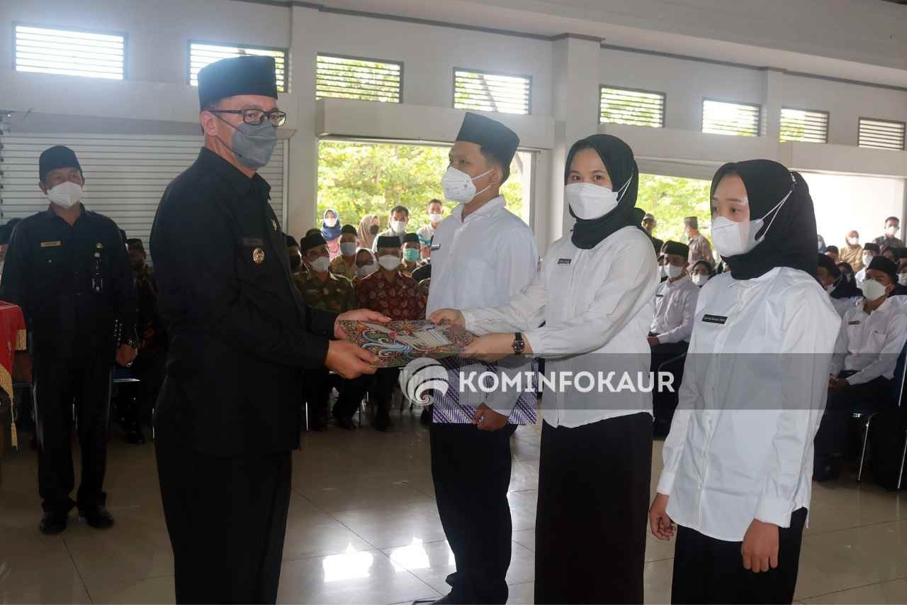 Terima SK, 130 CPNS Formasi Umum dan Disabilitas Mengabdi di Kaur