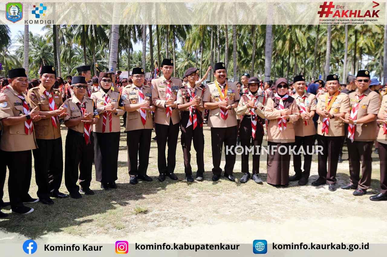 Dibuka Waka Binamuda Kwarnas, Kaur Tunjukkan Kesiapan Sebagai Tuan Rumah Jambore Daerah Bengkulu VII