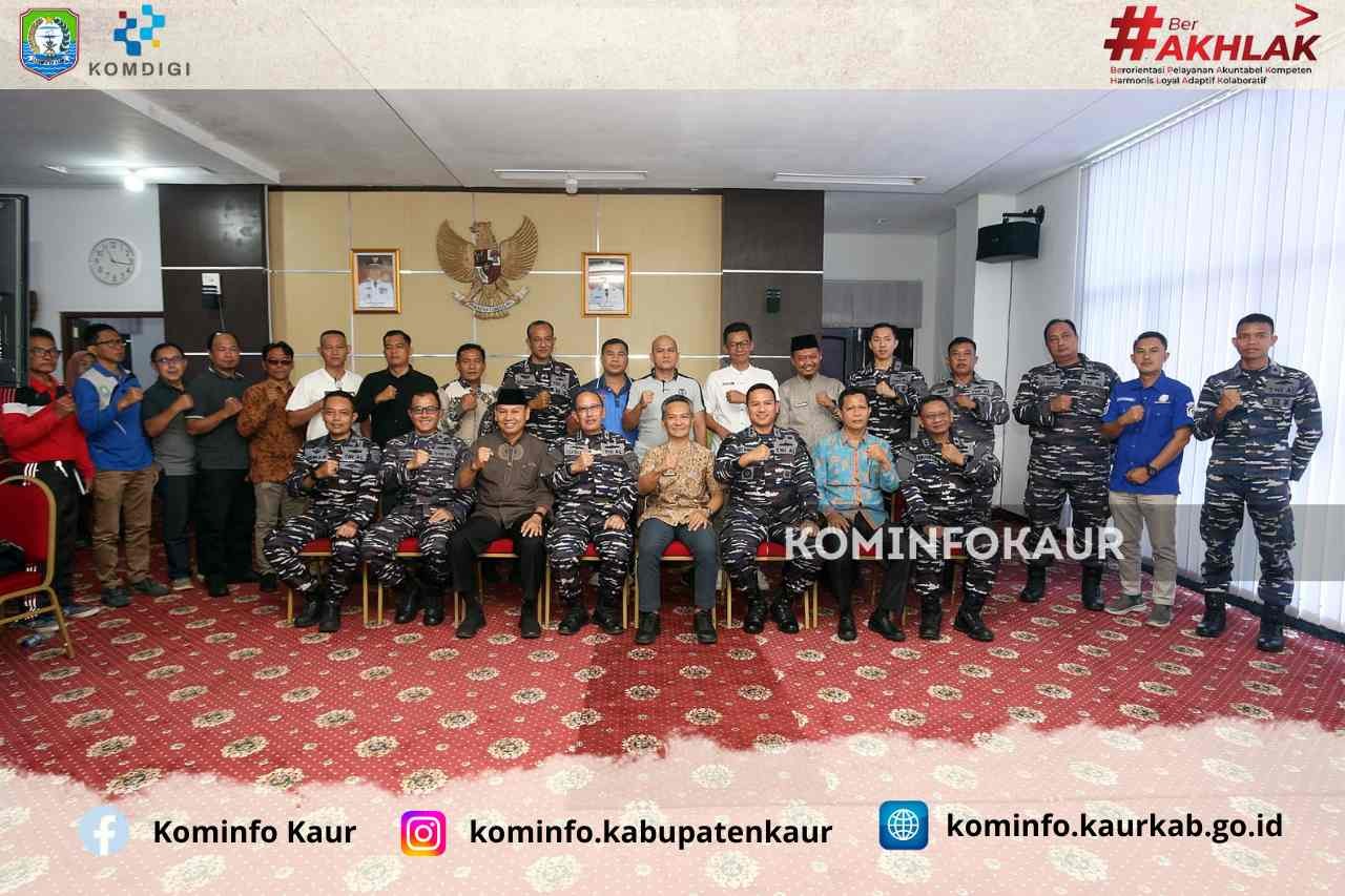 TNI AL Hibahkan Lahan Prokimal Seluas 1200 H Ke Pemkab Kaur