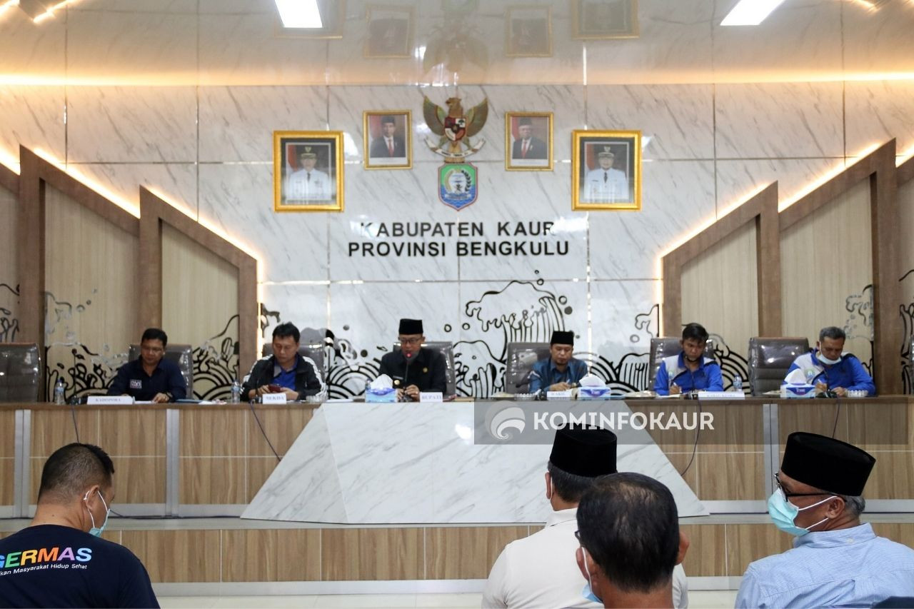 Jelang HUT Ke-19 Pemkab Kaur Gelar Rapat Persiapan