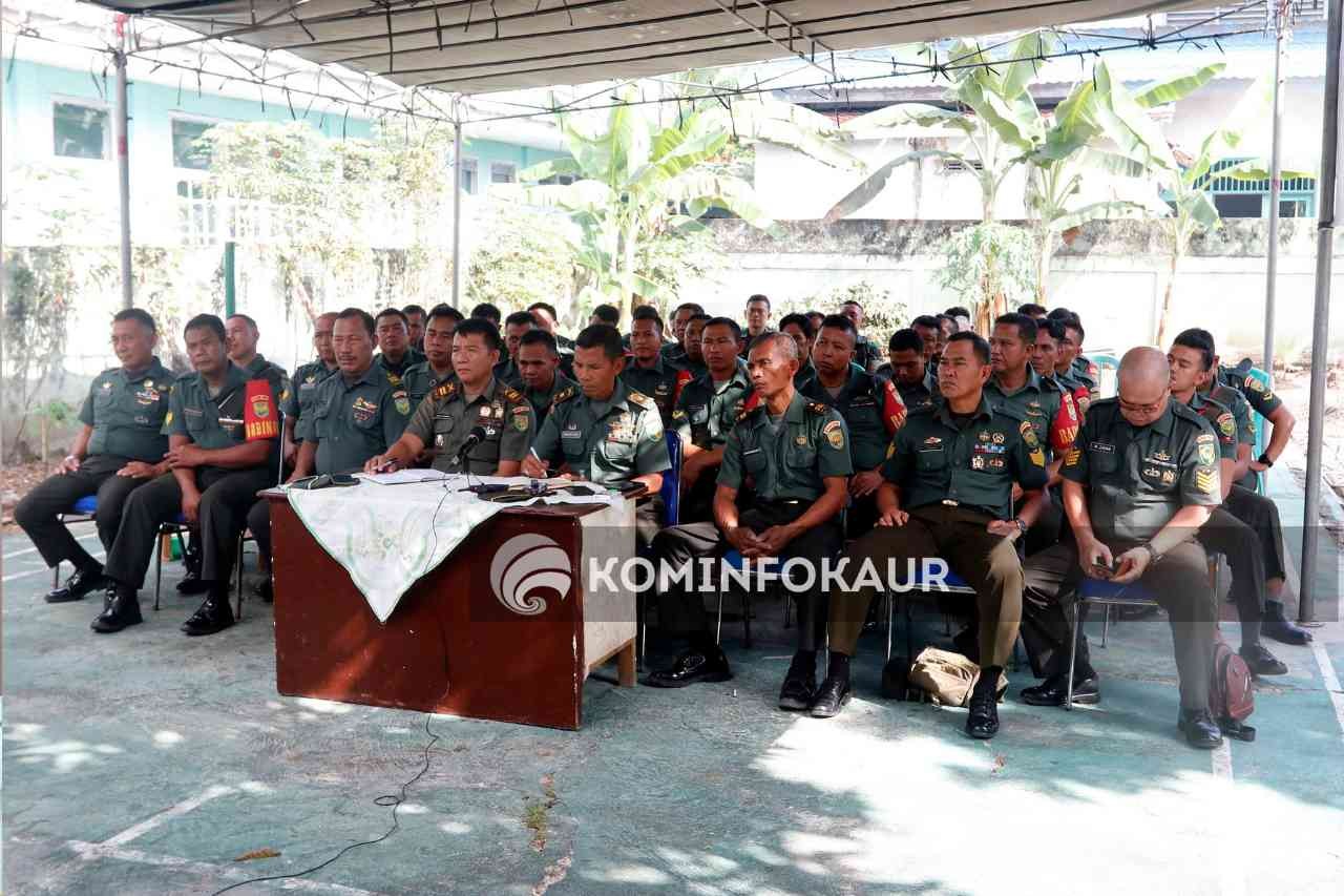 Jam Komandan, Danrem 041/Gamas Pinta Personil Ciptakan Inovasi di Wilayah Binaan