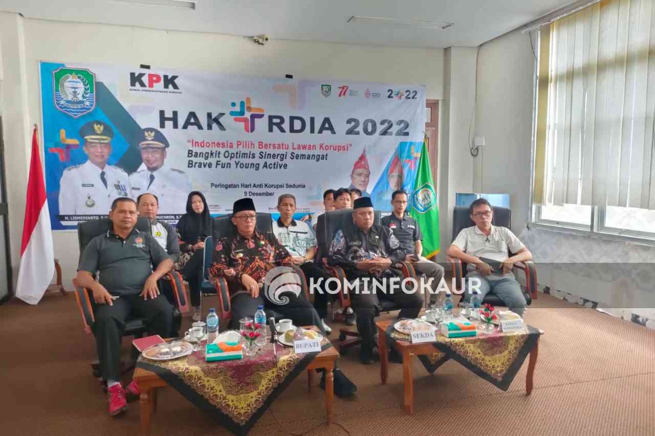 Secara Virtual, Bupati Kaur Hadiri Peringatan HAKORDIA 2022