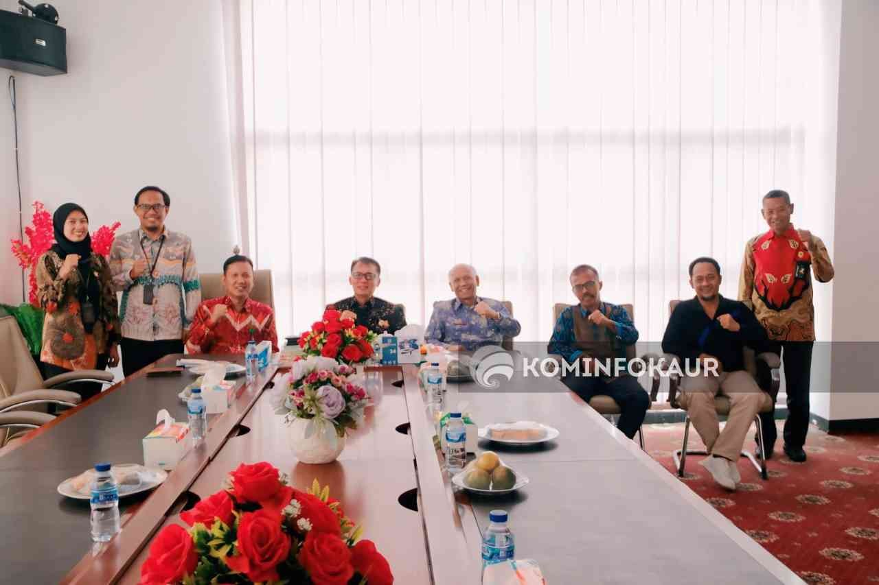 Wujud Sinergitas, Ketua Pengadilan Tinggi Bengkulu Kunjungi Bupati Kaur