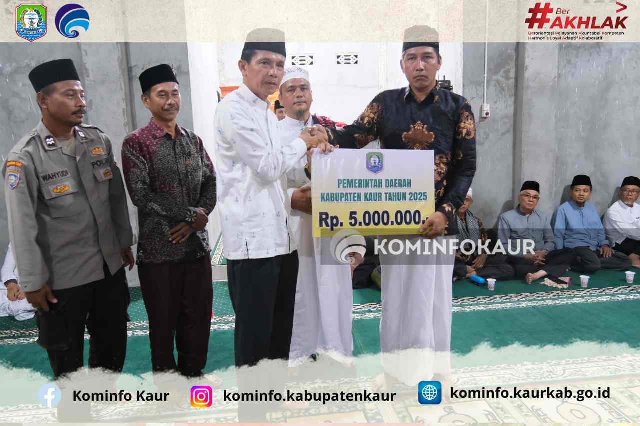Safari Ramadan di Pagulu, Bupati Ajak Masyarakat Dukung Pembangunan 