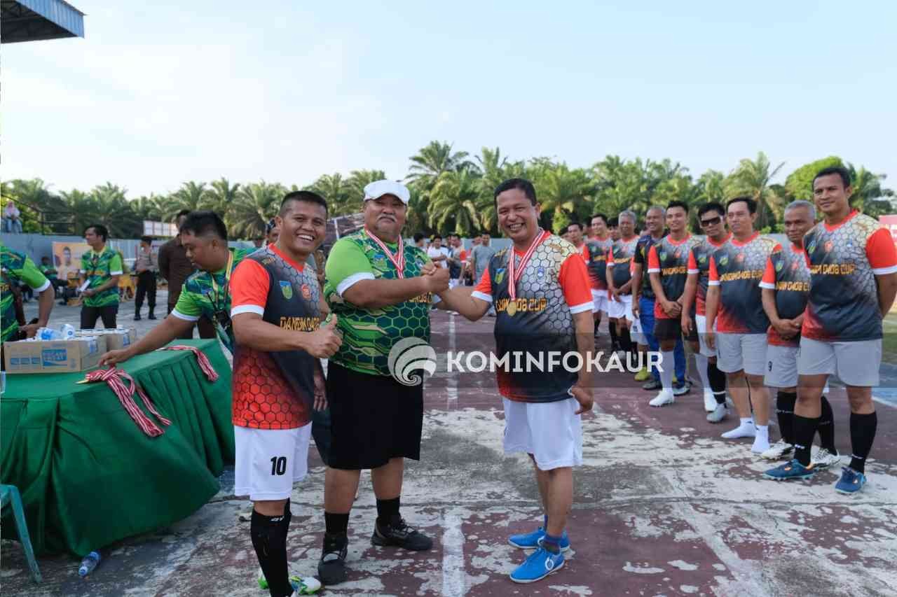 Laga Eksebisi Dandim Cup 2023, Pemda Kaur VS Pemda Bengkulu Selatan 