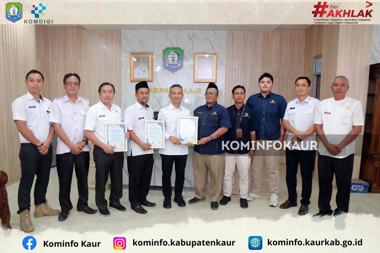 Kabupaten Kaur Terima Penghargaan Penyaluran TKD Tahun 2024