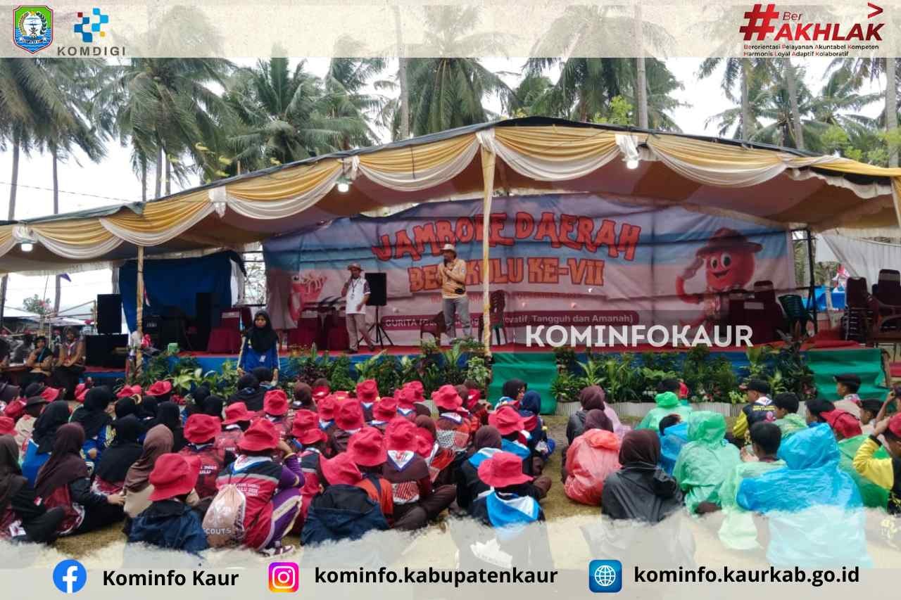 Peserta Jamda Bengkulu VII Dilatih Ilmu Jurnalistik dan Broadcasting