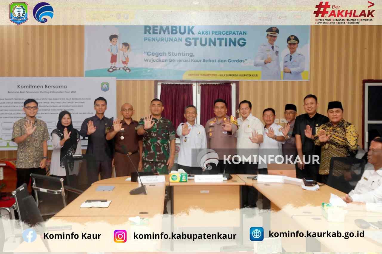 2025, TPPS Kabupaten Kaur Targetkan  Angka Stunting 12,5 %
