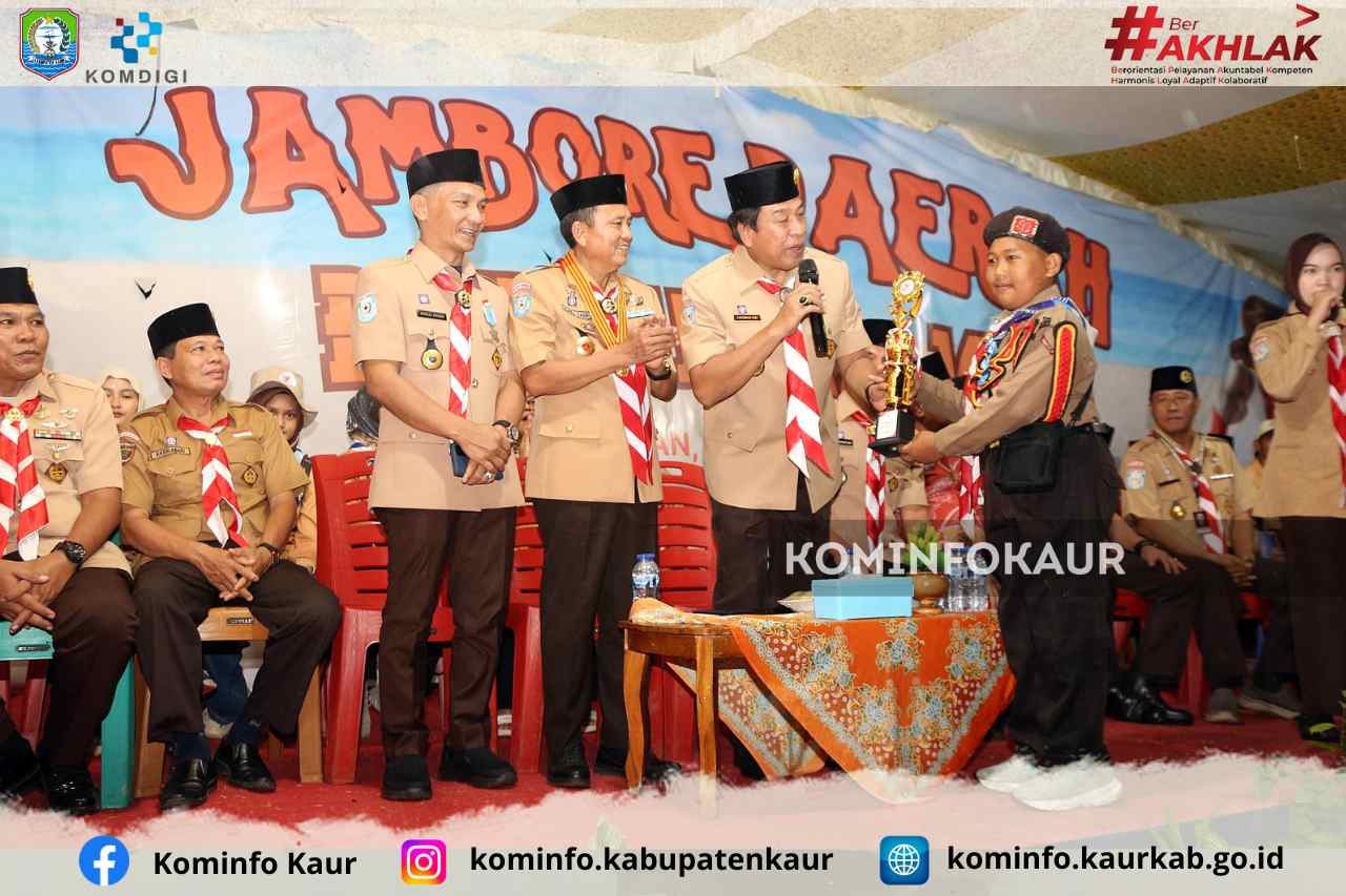 Diguyur Hujan, Penutupan Jamda Bengkulu VII Berlangsung Khidmat