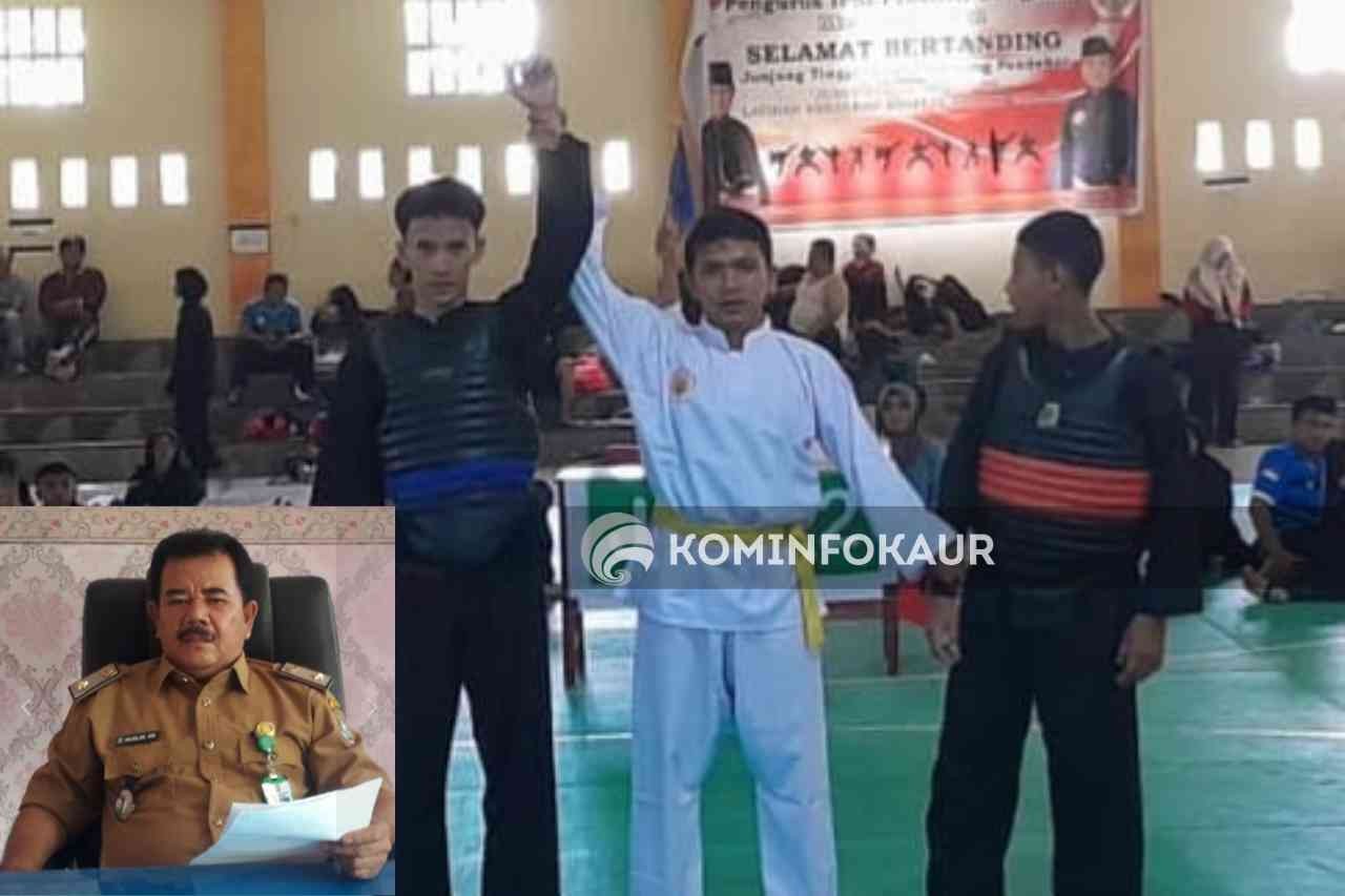 Raih Medali Emas, Tiga Pesilat Kaur Melaju ke O2SN Tingkat Nasional