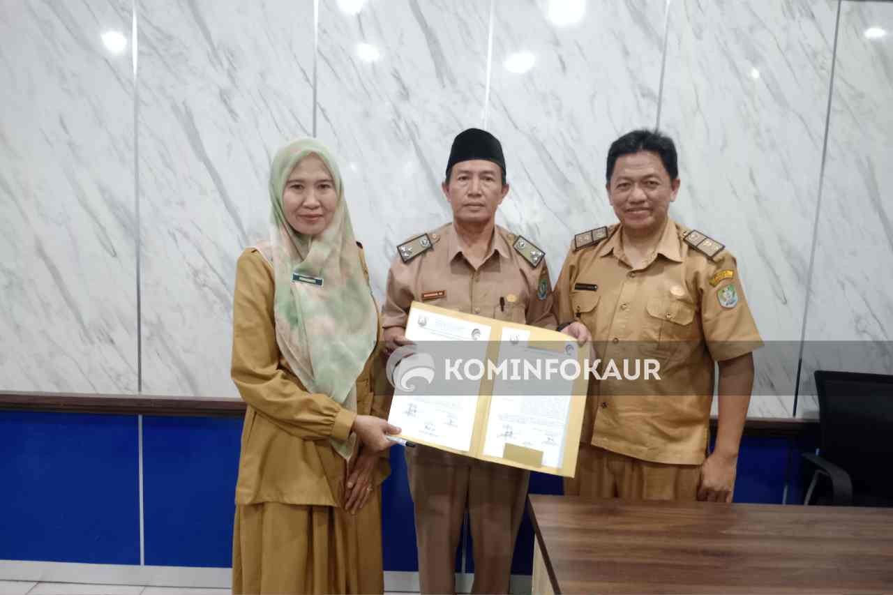 Dinas Kominfosantik Gelar Sertijab Pejabat Struktural