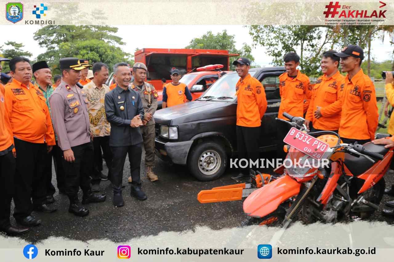 Perkuat Kesiapsiagaan Menghadapi Potensi Bencana, Pemkab Kaur Gelar Apel Siaga 