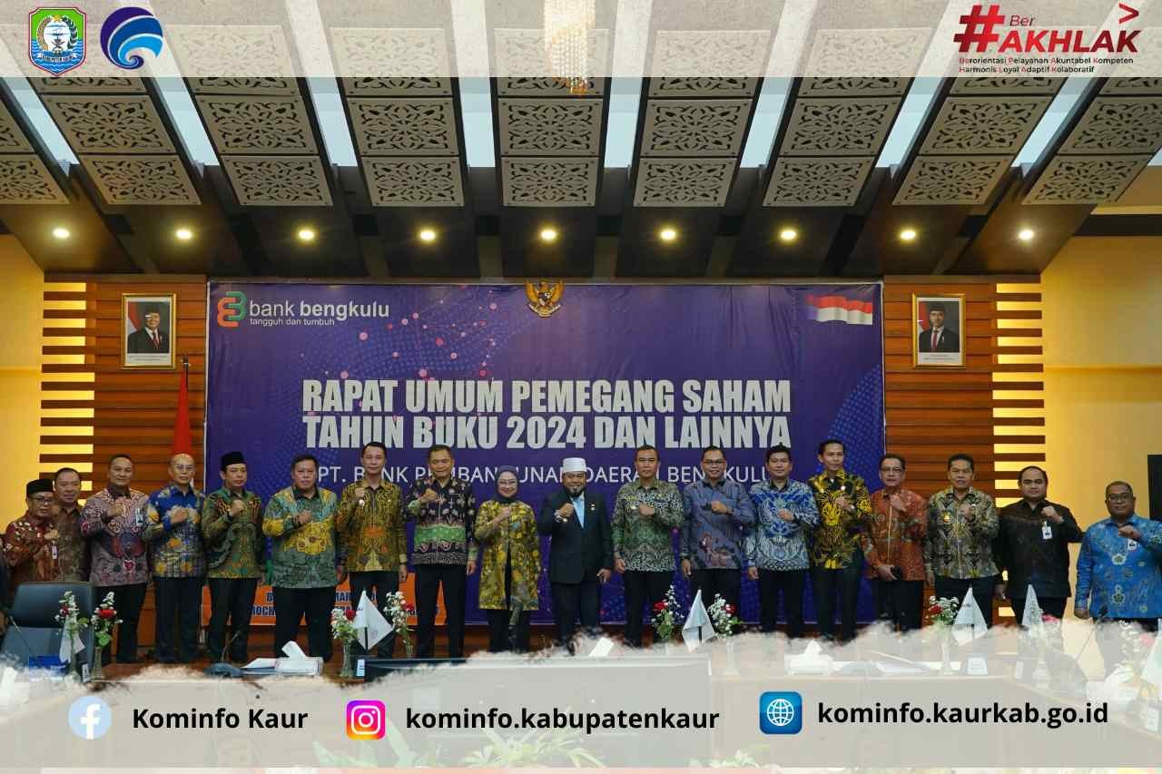 Dihadiri Bupati Kaur, RUPS Bank Bengkulu Tunjuk Direksi Baru Untuk Kinerja Lebih Baik