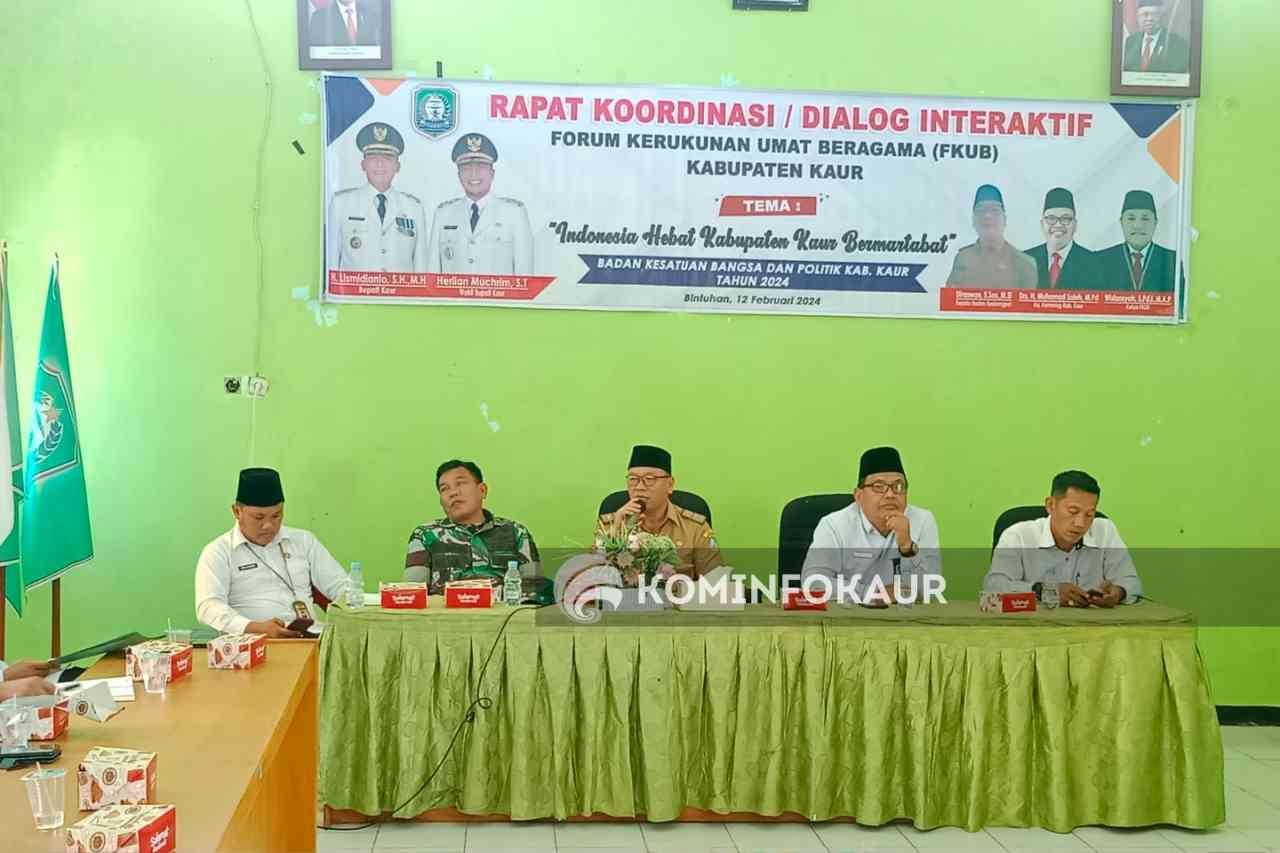FKUB Ajak Jaga Kerukunan Jelang Pemilihan Umum Serentak Tahun 2024