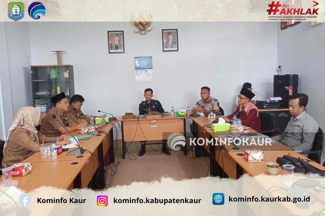 Lakukan Pengawasan, Komisi I DPRD Kaur Rapat Kerja Dengan DPMPTSP