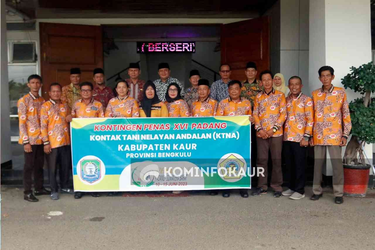 Kontingen Kaur PENAS KTNA XVI Dilepas, Ini Pesan Sekda Kaur