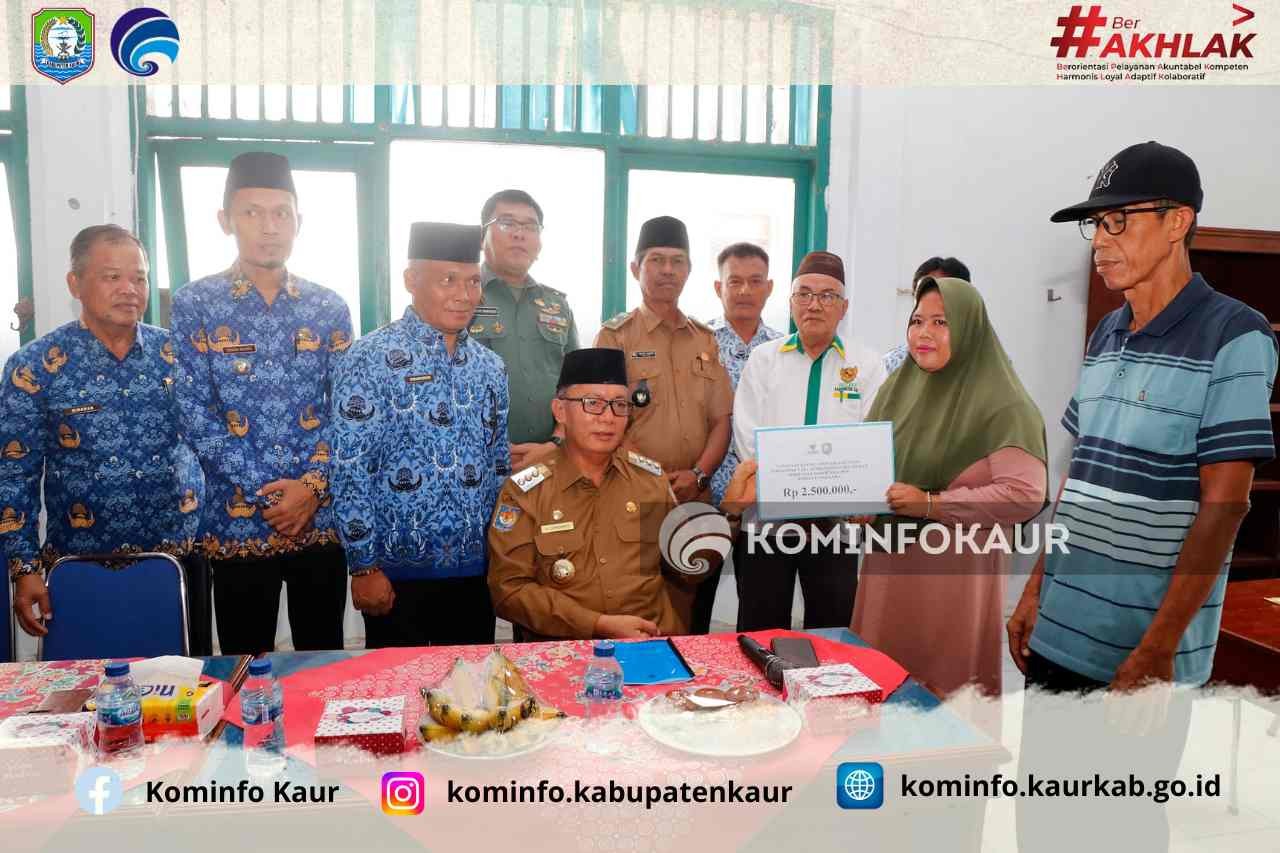 29 KK Terdampak Pembangunan Pelabuhan Perikanan Nusantara Terima Santunan 
