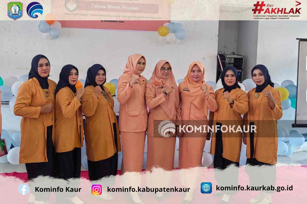 Peringatan HUT Ke-25 Dharma Wanita Persatuan di Kabupaten Kaur Berlangsung Meriah