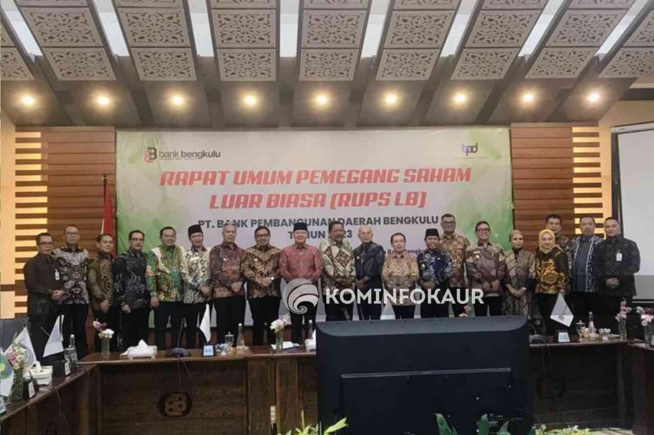 RUPS Luar Biasa Bank Bengkulu, Beni Harjono Jadi Dirut BB