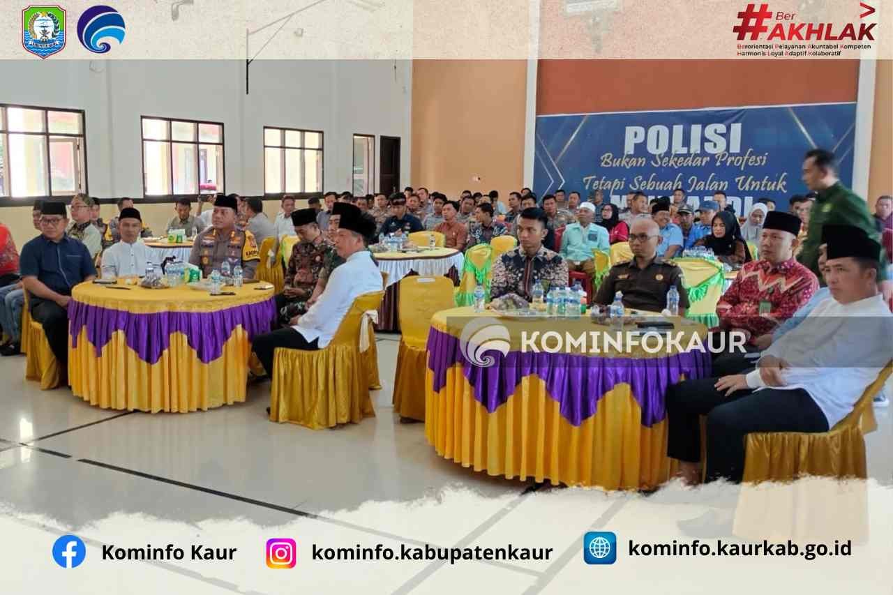 Polres Kaur Gelar Doa Bersama dan Deklarasi Damai Pilkada Serentak 2024