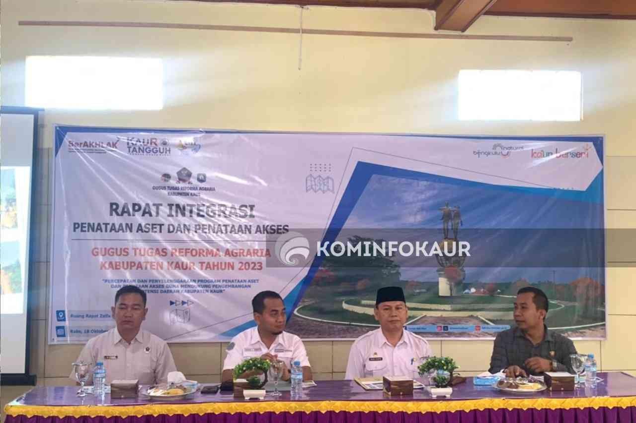 GTRA  Gelar Rapat Integrasi Penataan Aset dan Penataan Akses Tahun 2023