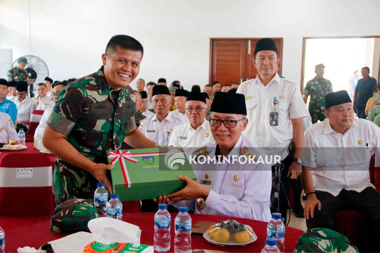 Pisah Sambut Dandim 0408/BSK, Bupati Apresiasi Kinerja Letkol Inf. Aswin Suladi