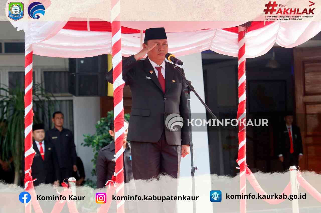 Penuh Khidmat, Pemda Kaur Gelar Upacara Peringatan Hari Kesaktian Pancasila