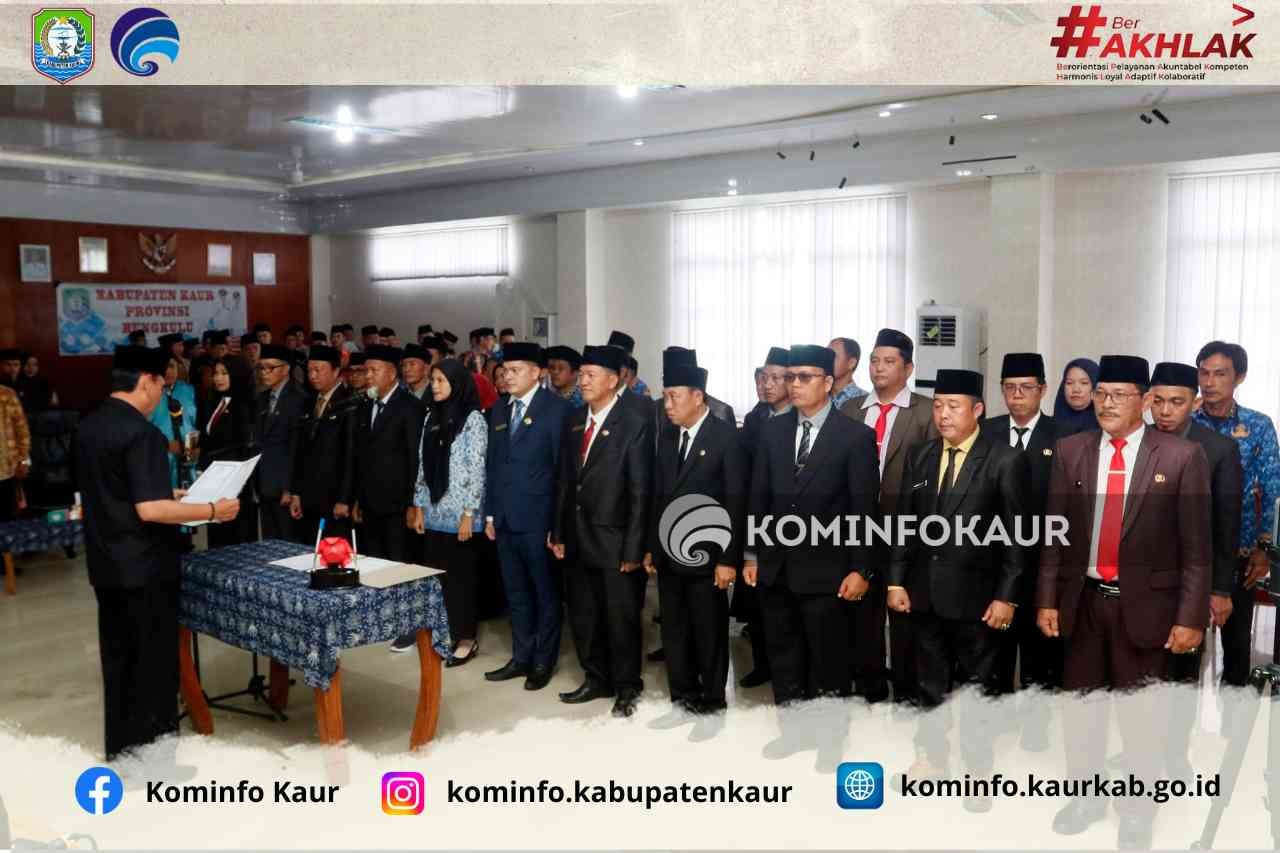 Perubahan Nomenklatur, 28 Pejabat Dikukuhkan  Delapan Promosi