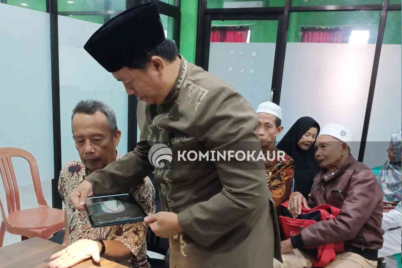 Gandeng Dinas Kominfo, Kemenag Kaur Mulai Rekam Biometrik Calon Jemaah Haji 