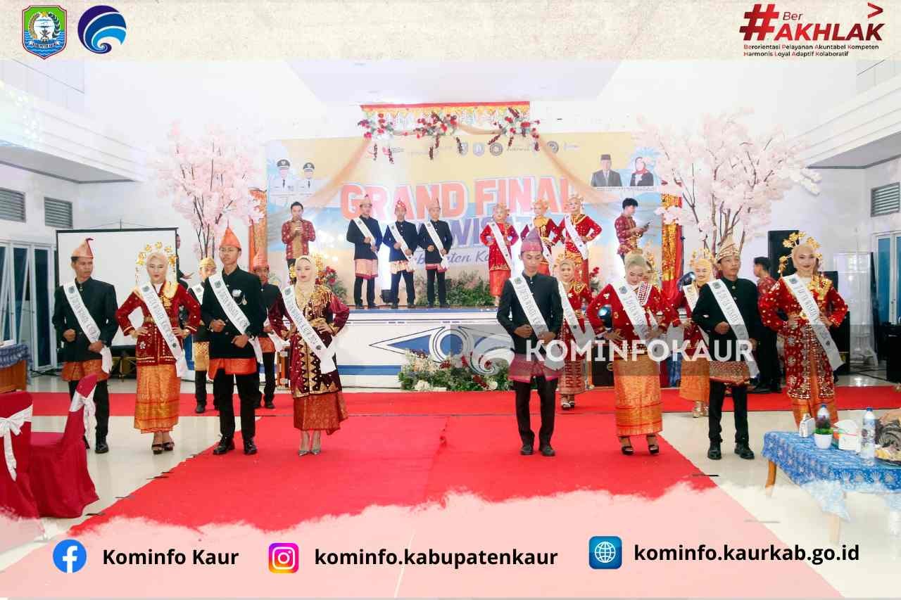 Grand Final Dang dan Odang Duta Wisata Kabupaten Kaur 2024 