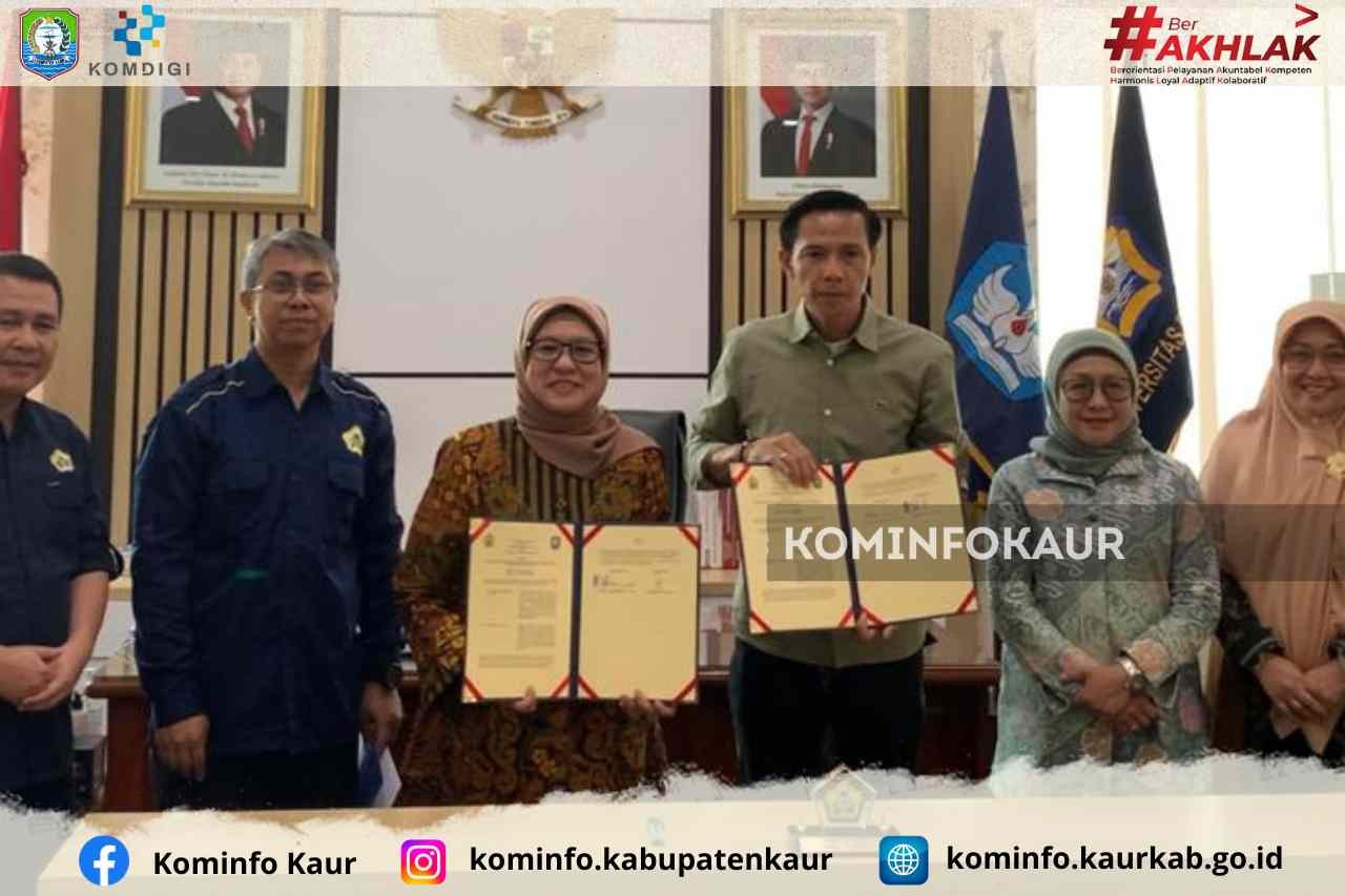 Percepat Pembangunan dan Riset Daerah, Pemkab Kaur Gandeng Unib