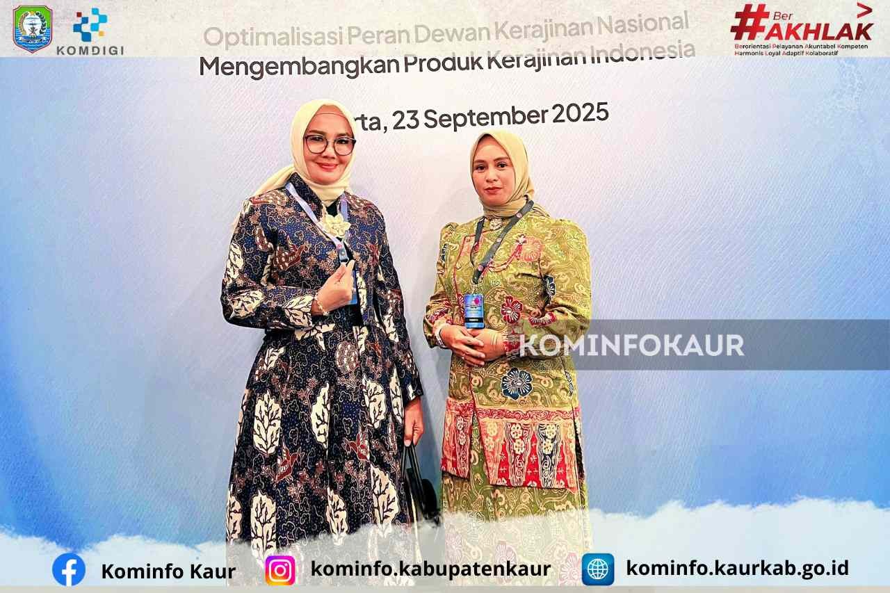 Hadiri Rakernas Dekranas 2025, Ketua Dekranasda Kaur Siap Dukung Program Dekranas