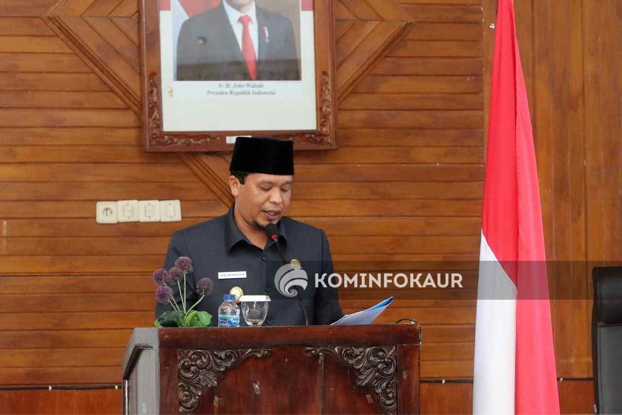 Wakil Bupati Sampaikan Nota Pengantar Pertanggungjawaban APBD Tahun Anggaran 2021