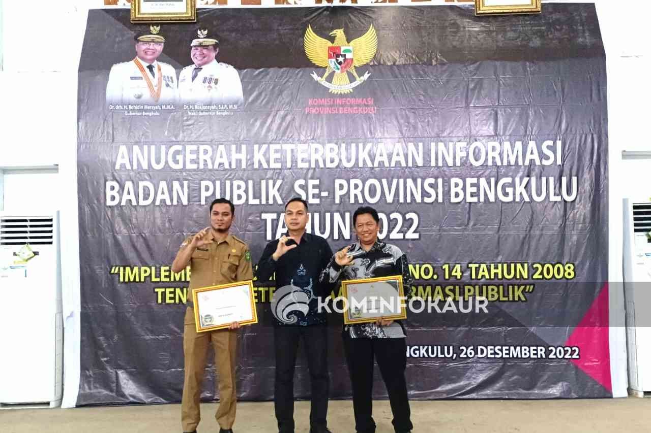 Predikat Menuju Informatif, Kabupaten Kaur Dapat Penghargaan 