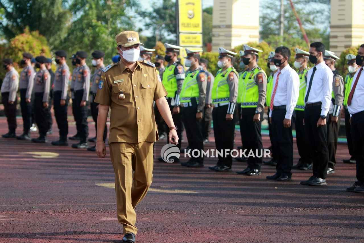 Apel Gelar Pasukan Ops Ketupat Nala 2022, Wabup Jadi Irup