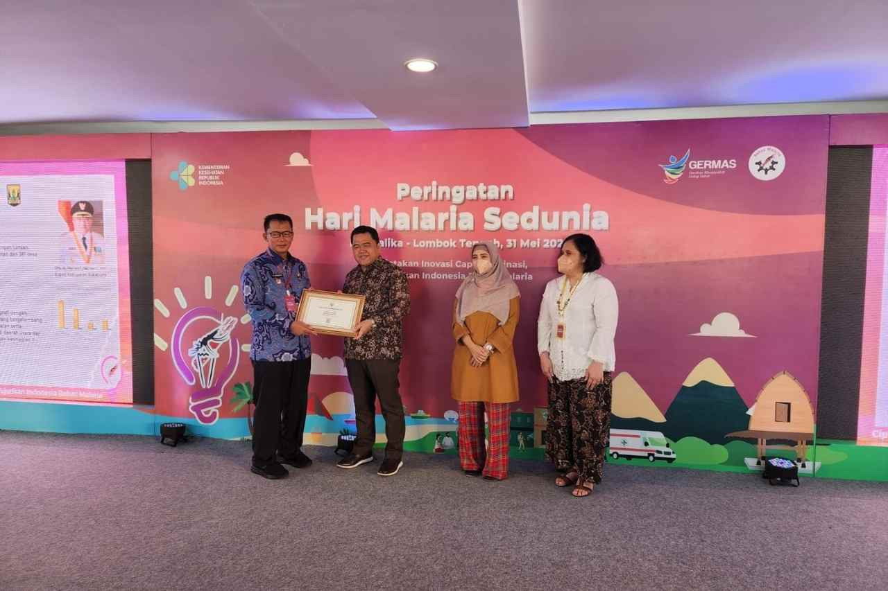 Kaur Bebas Malaria, Bupati Terima Sertifikat Eliminasi 