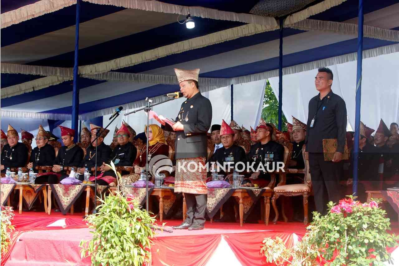 Jadi Irup HUT ke-20 Kabupaten Kaur, Wabup Sampaikan Capaian Pemda Kaur