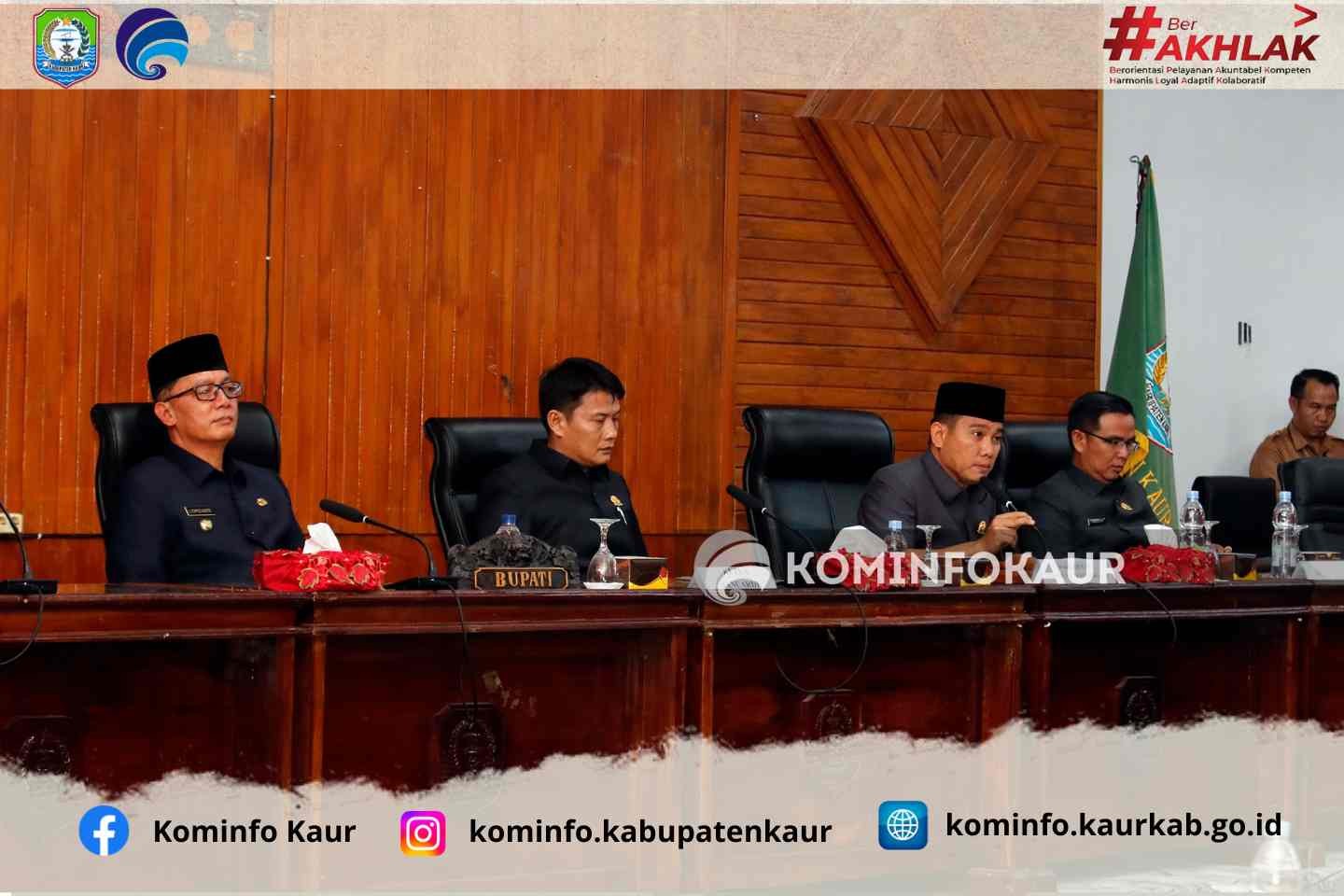 AKD DPRD Kaur Masa Jabatan 2024 – 2029 Dibentuk, Ini Komposisinya 