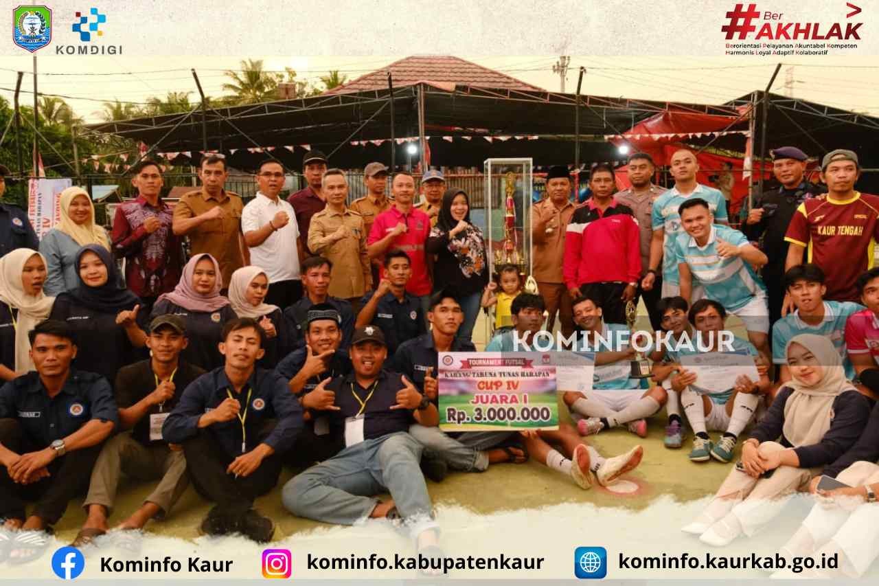 Tunas Harapan Cup IV Resmi Ditutup, Wabup Kaur: Ajang Ini Sebagai Pemacu Prestasi dan Sportivitas 
