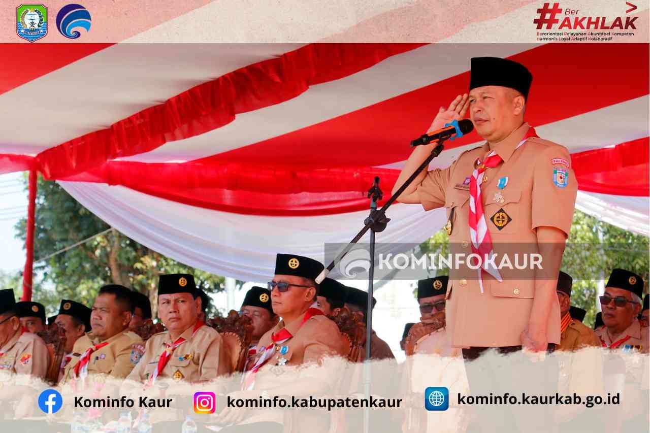 Hari Pramuka Ke-63, Judi Online dan Narkoba Jadi Atensi Kakwarnas