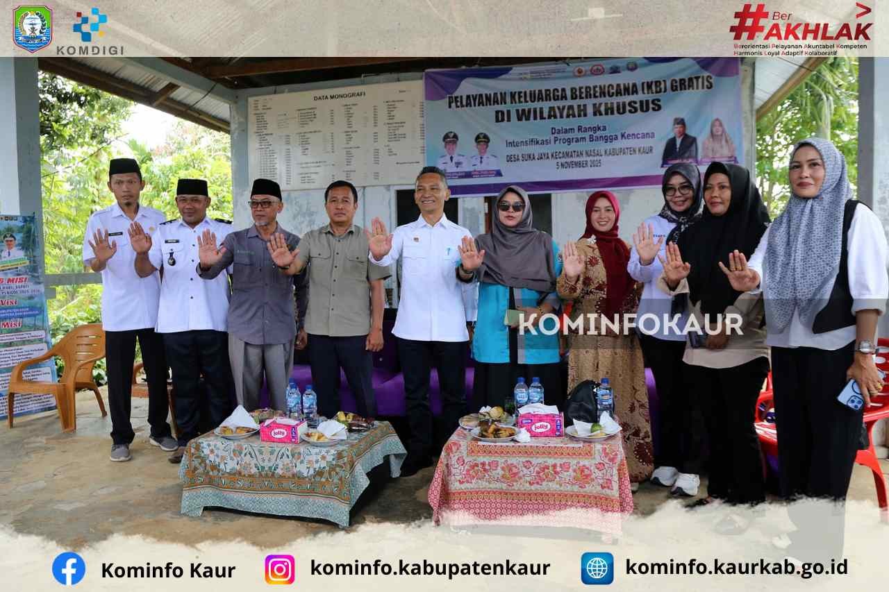 Wujudkan Keluarga Berkualitas, DPPKBP3A Kaur Gelar Sosialisasi KB MKJP dan Pelayanan KB Gratis