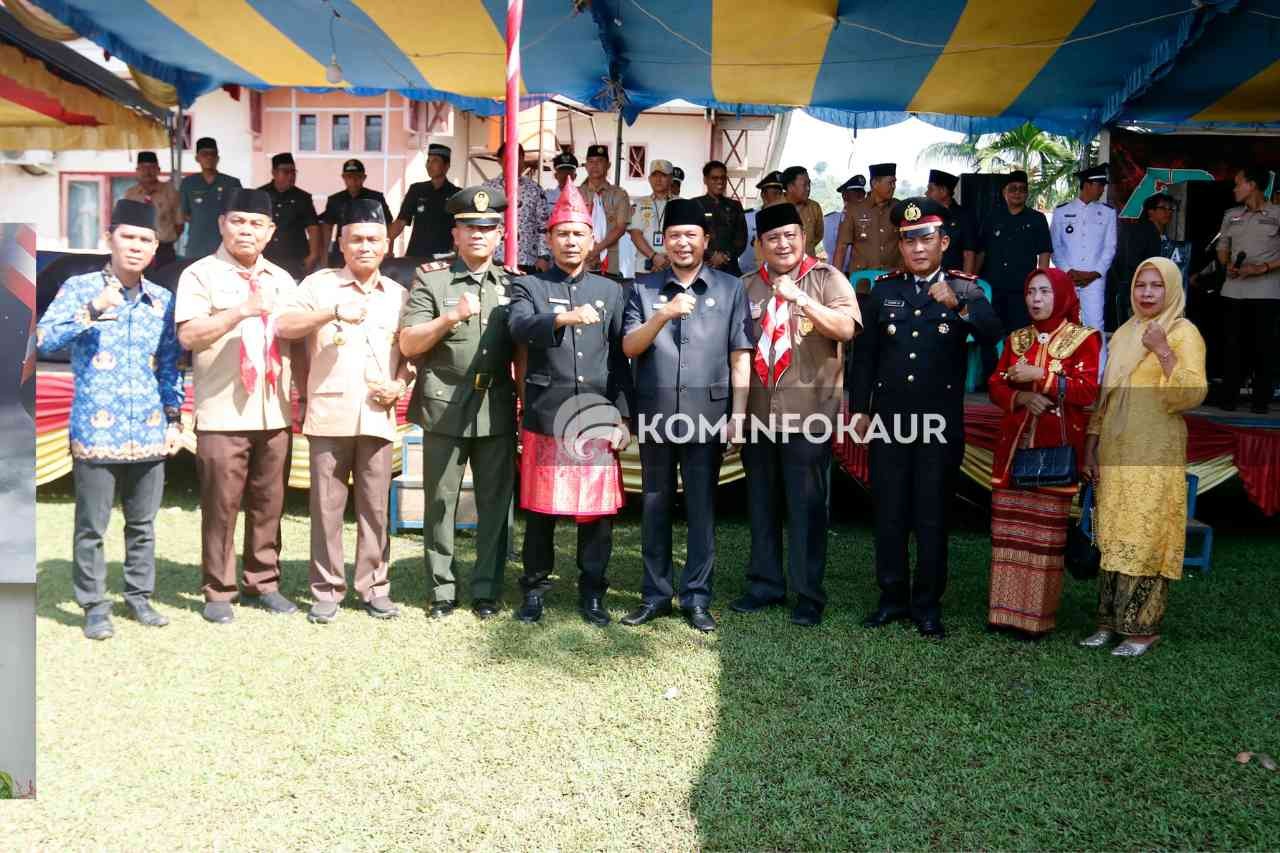 Hadiri HUT Ke-18 Kecamatan Luas, Wabup Apresiasi Sinergitas Elemen Masyarakat