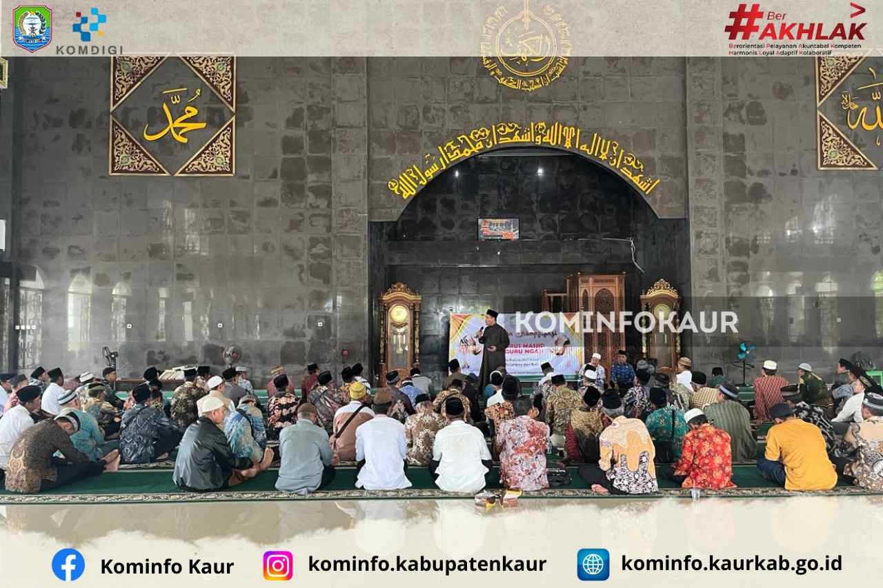 Ratusan Pengurus Masjid dan Guru Ngaji Ikuti Pembinaan Peningkatan Kompetensi 