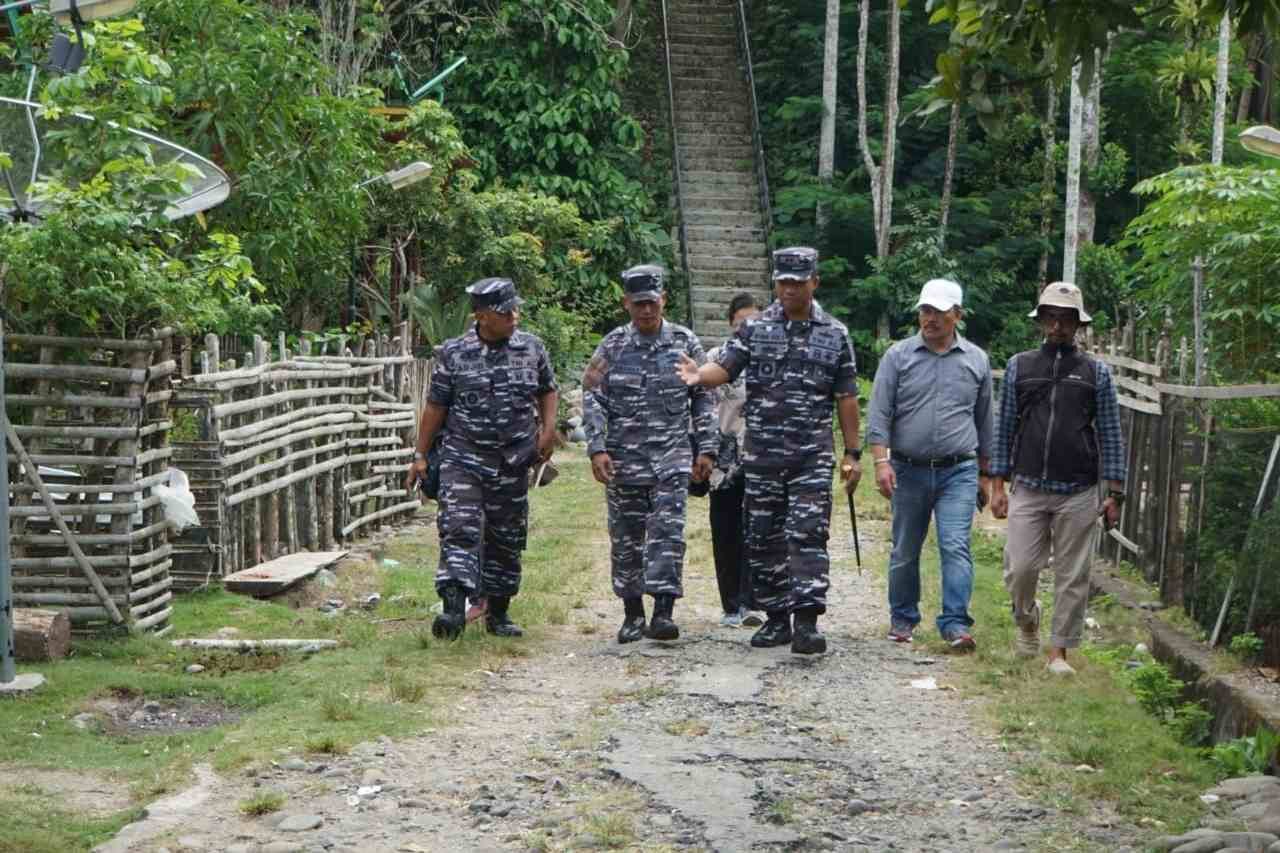 Danlanal Bengkulu Wasev Karya Bakti TNI AL 