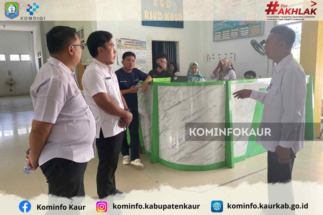 Pastikan Pelayanan Optimal, RSUD Kaur Disidak